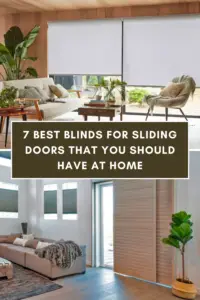 best blinds for sliding doors